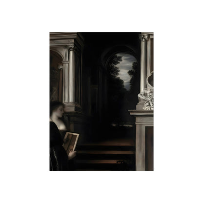 The Keeper of the Frame fine art paper print wall display