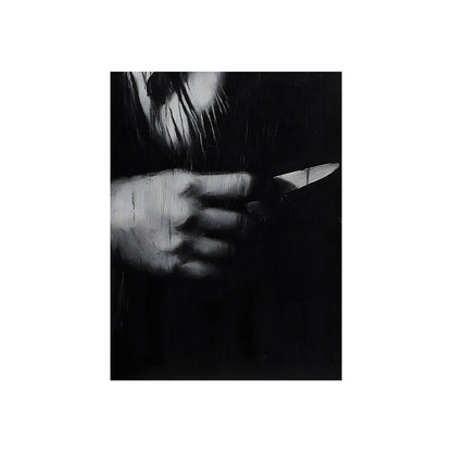 The Knife in Hand, art print, view 3