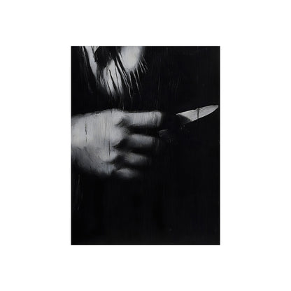 The Knife in Hand, art print, view 4