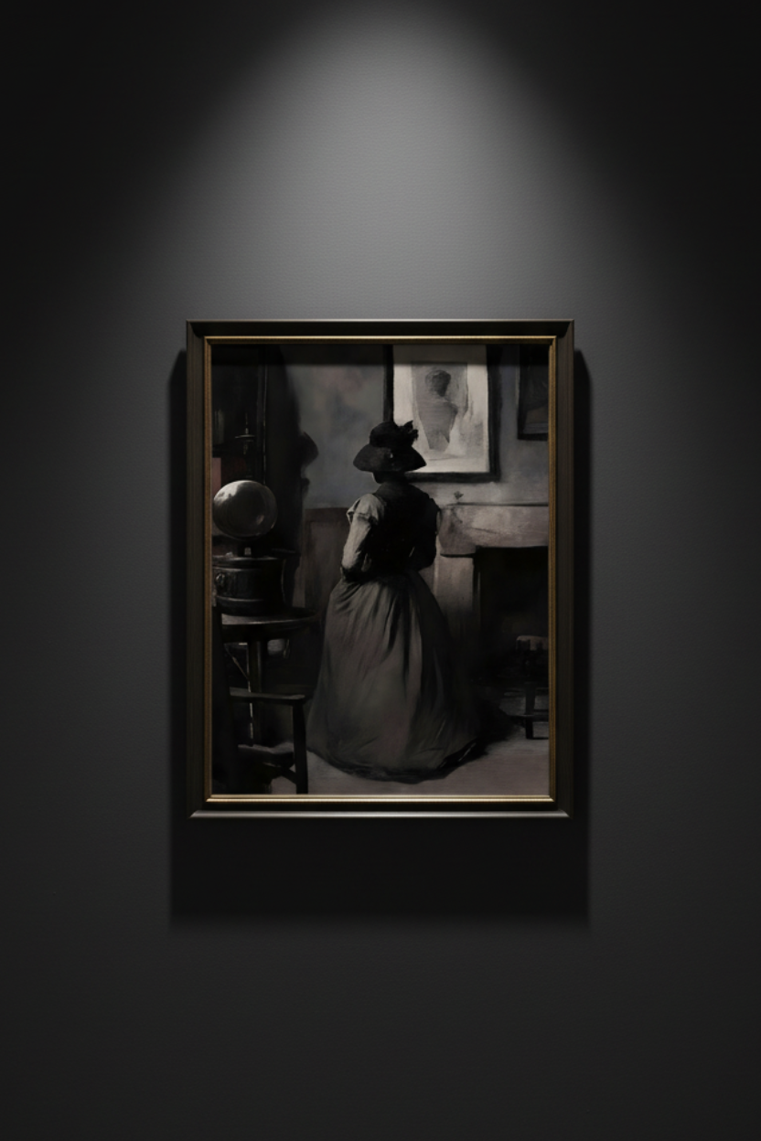 The Last Room gothic woman fine art artwork