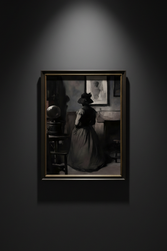 The Last Room gothic woman fine art artwork