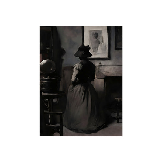 The Last Room gothic woman fine art poster