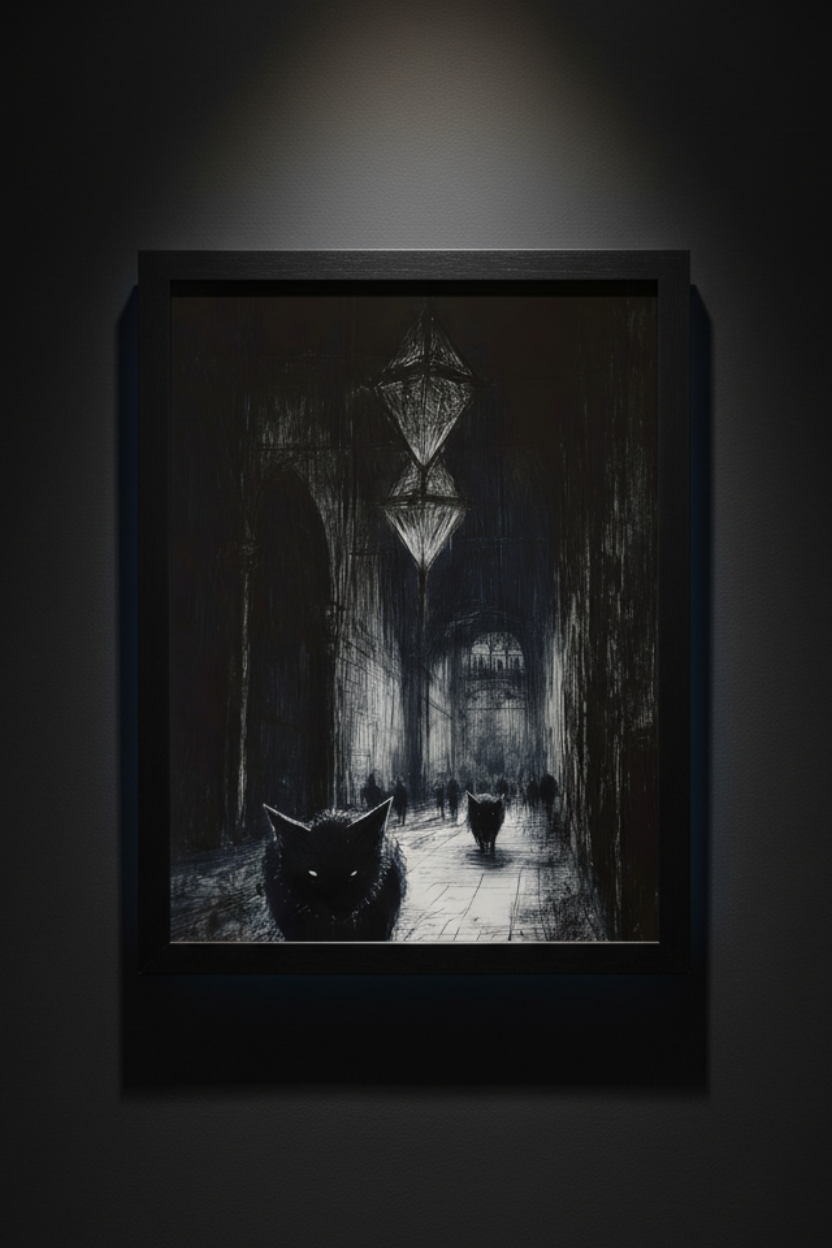 The Midnight Procession, art print