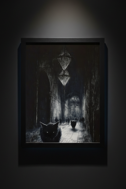 The Midnight Procession, art print