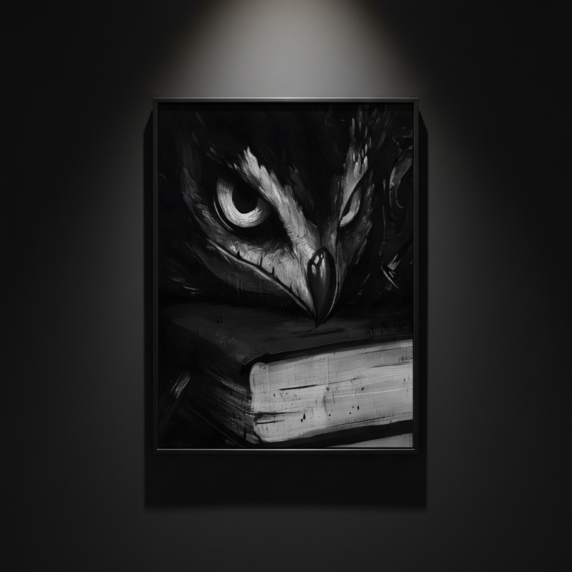 The Owl's Testament, art print