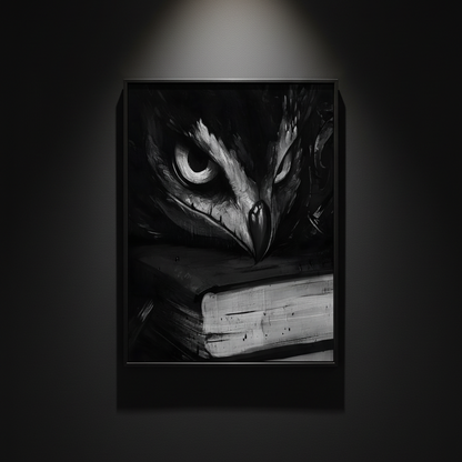 The Owl's Testament, art print