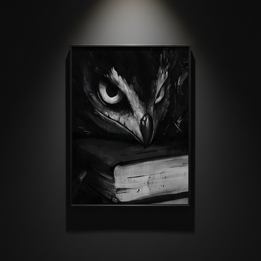 The Owl's Testament, art print