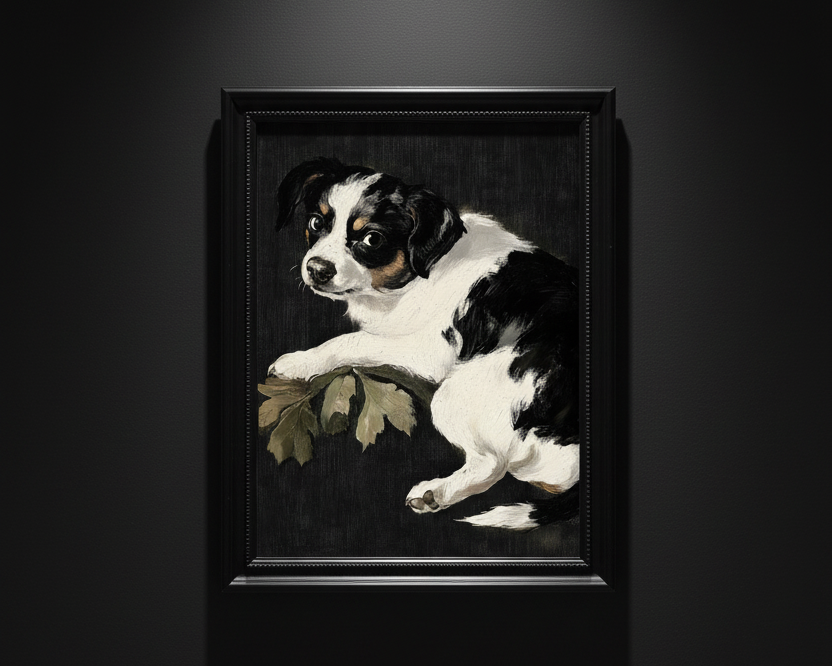 The Quiet Forager, art print