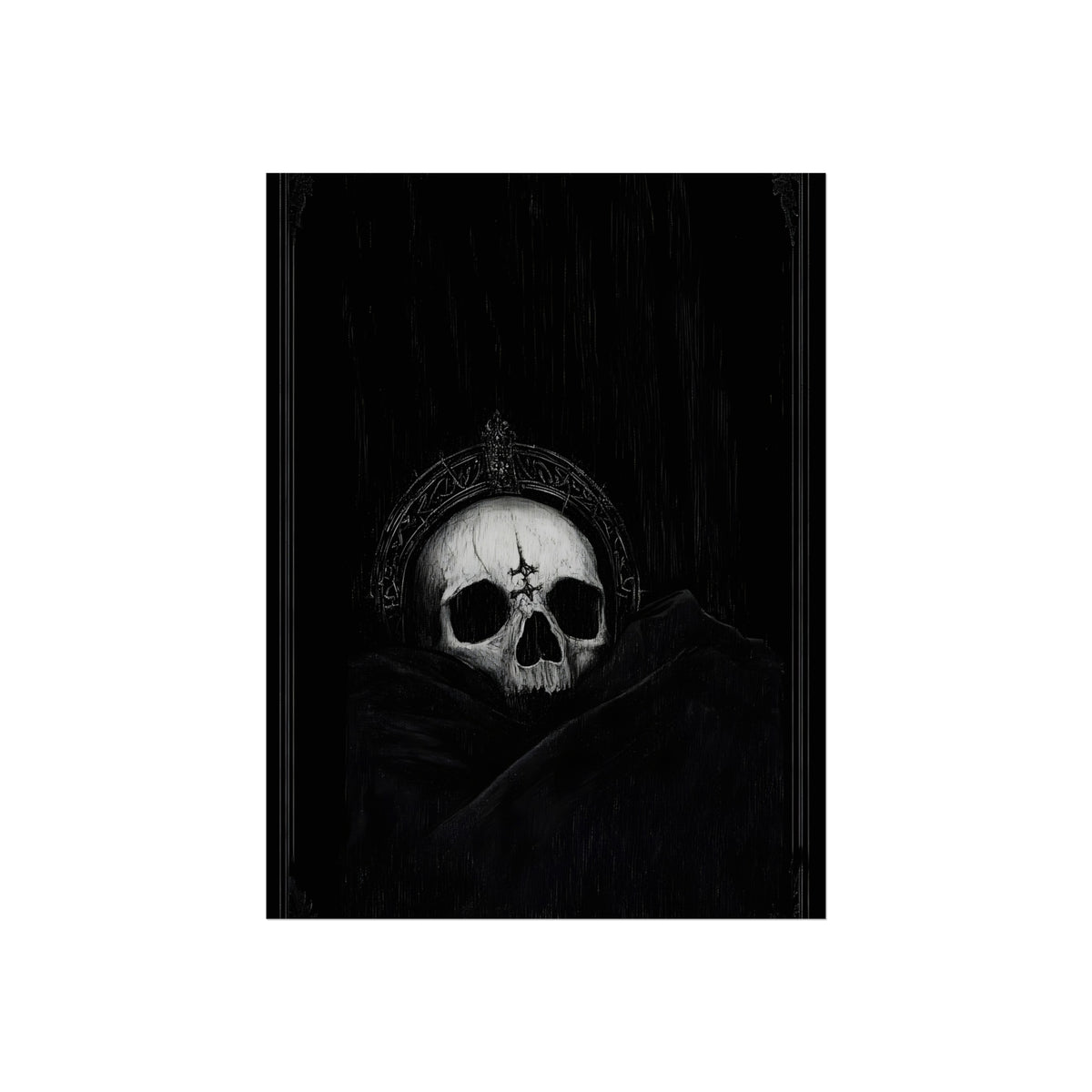 The Silent Heir gothic portrait fine art paper print artwork