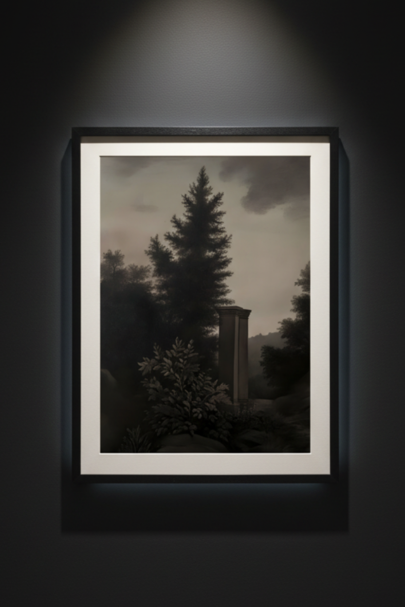 The Silent Sentinel, fine art poster