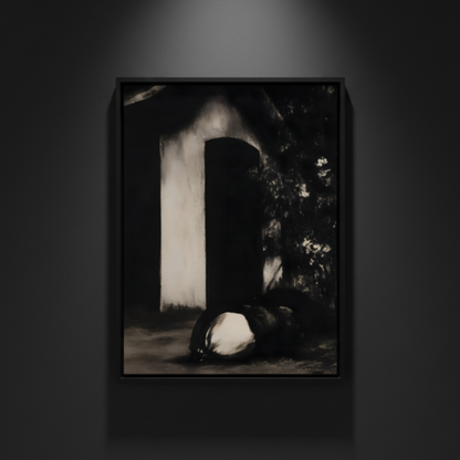 The Threshold | Gothic Architecture Fine Art Paper Print artwork image