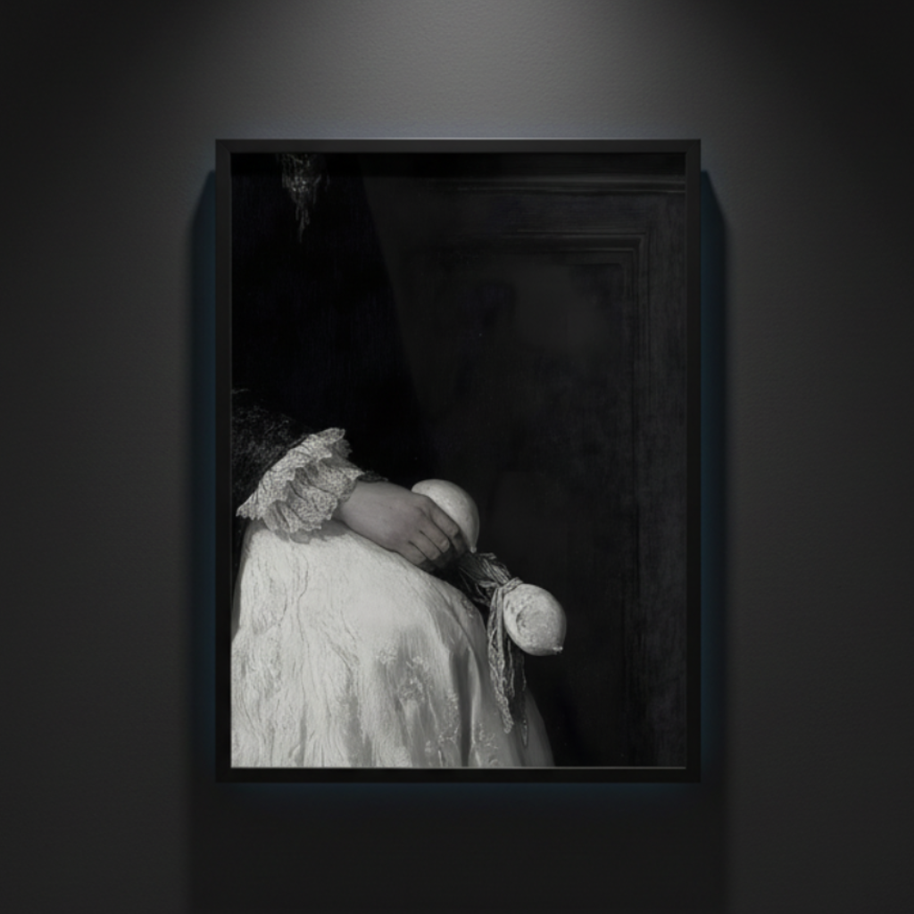 The Velvet Hour | Victorian Portrait Fine Art Paper Print artwork image