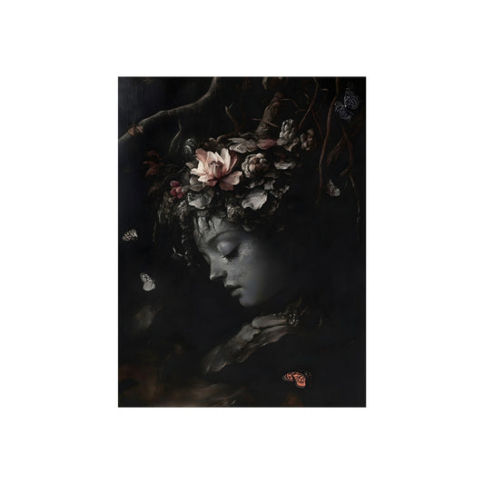 The Widow in Shadow, fine art paper print, view 2