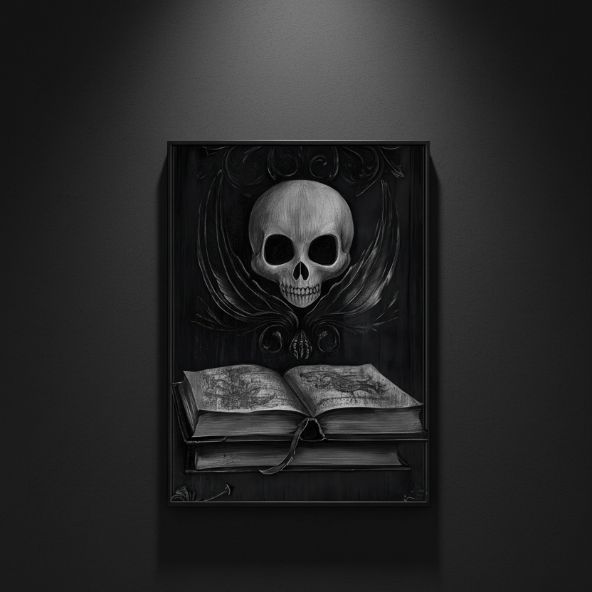 The Winged Ledger, art print