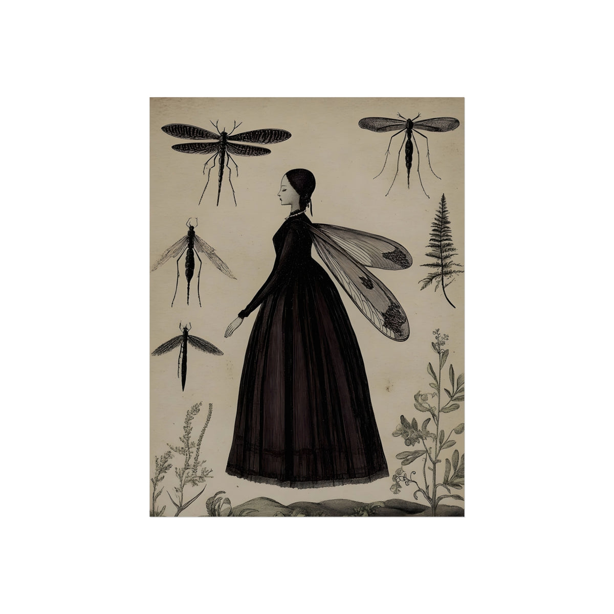 The Winged Naturalist, art print, view 2