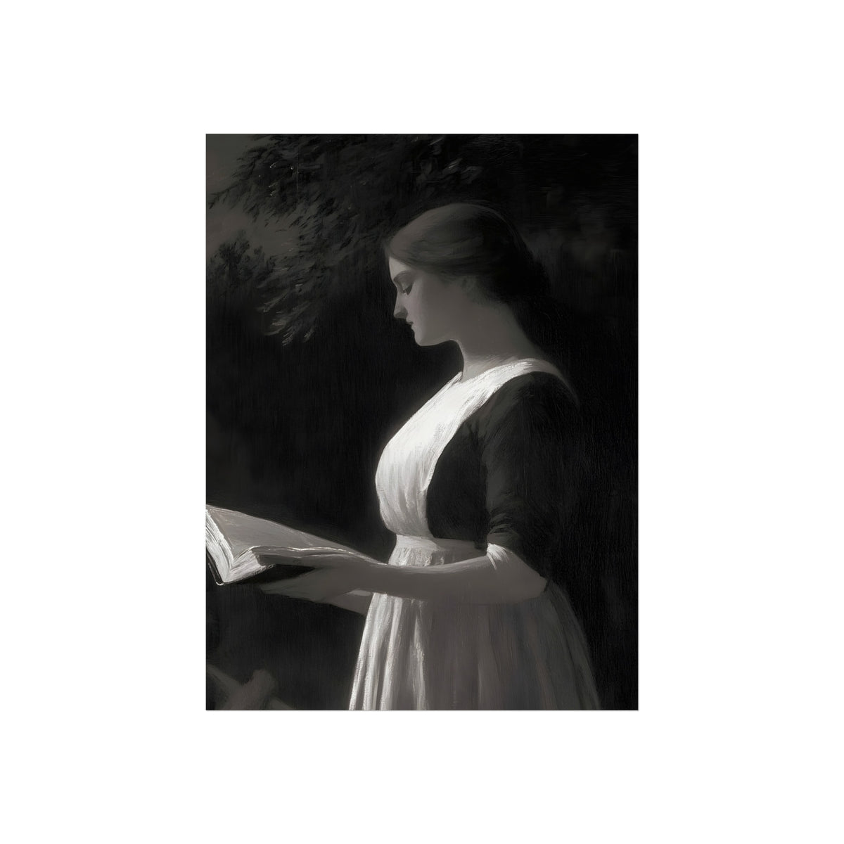 The Young Reader, art print, view 3