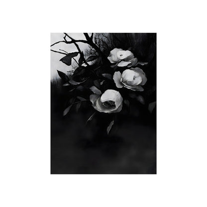 Three Roses in Shadow, art print, view 3