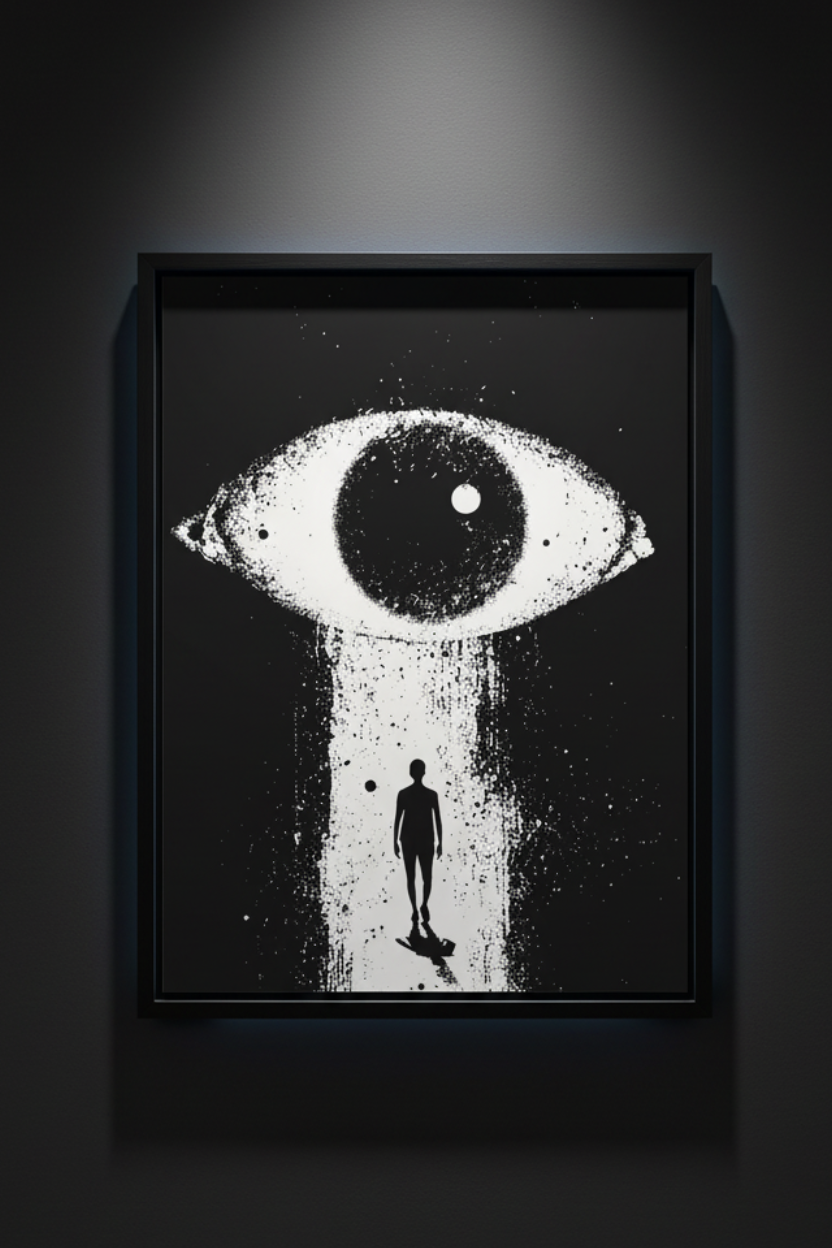 Under the Watching Eye, art print