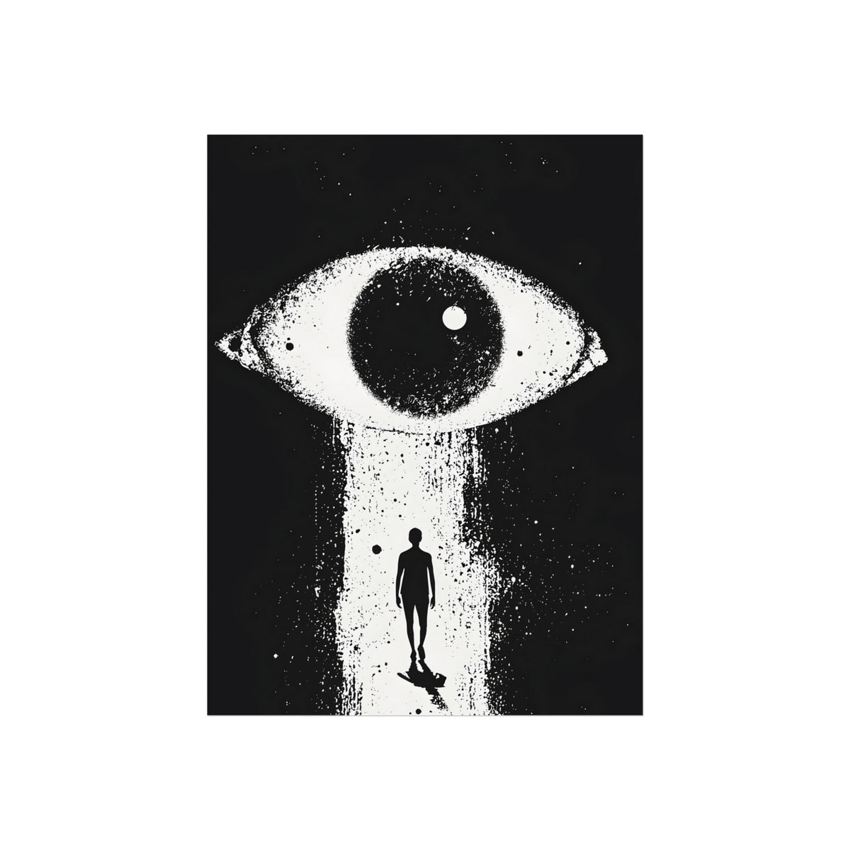 Under the Watching Eye, art print, view 2