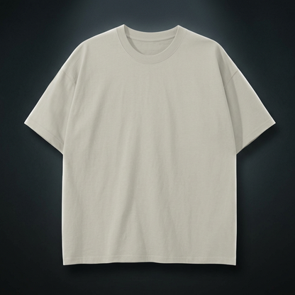 Unisex 250 GSM Drop Shoulder Cotton T-Shirt