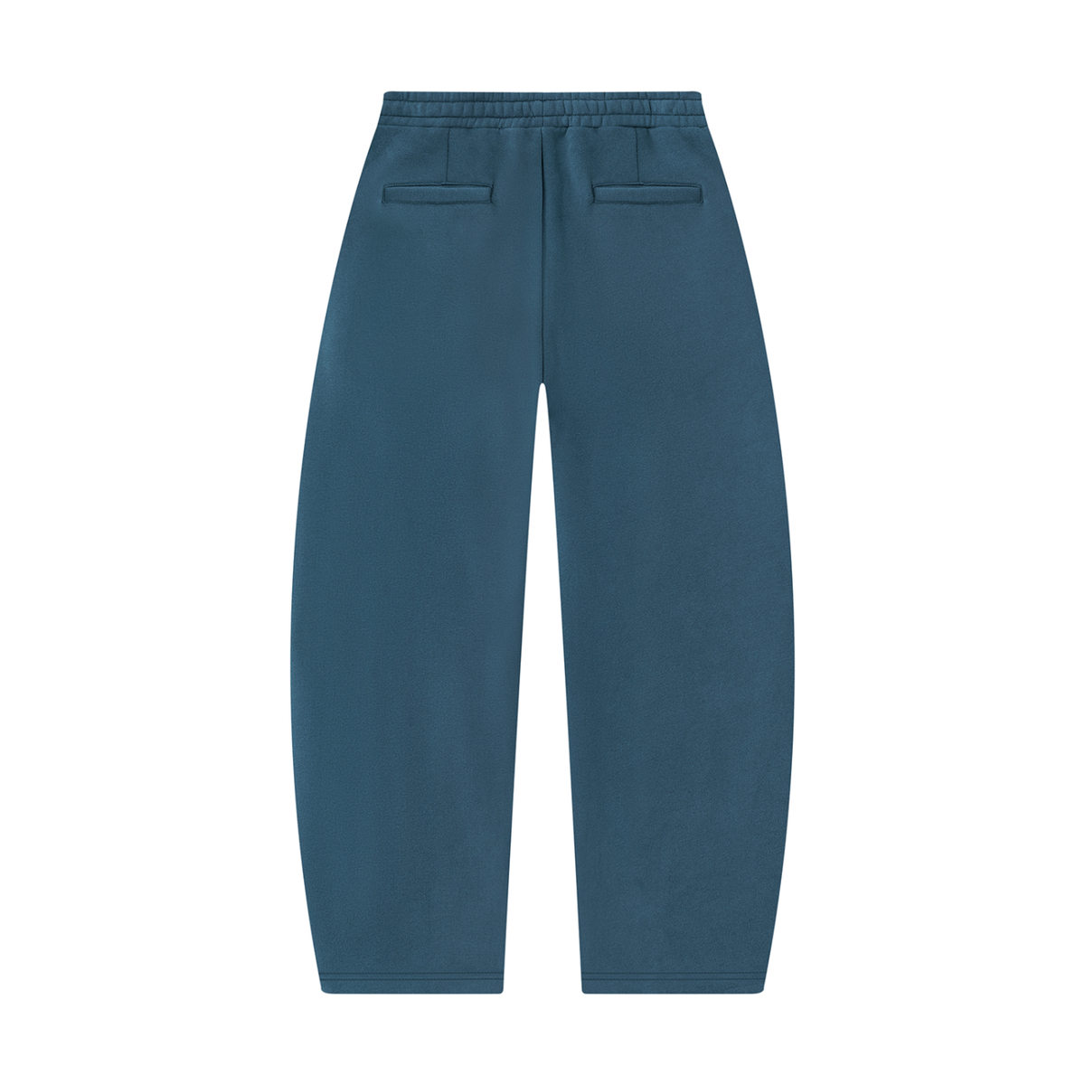 Unisex Barrel Leg Sweatpants in haze blue, alternate angle