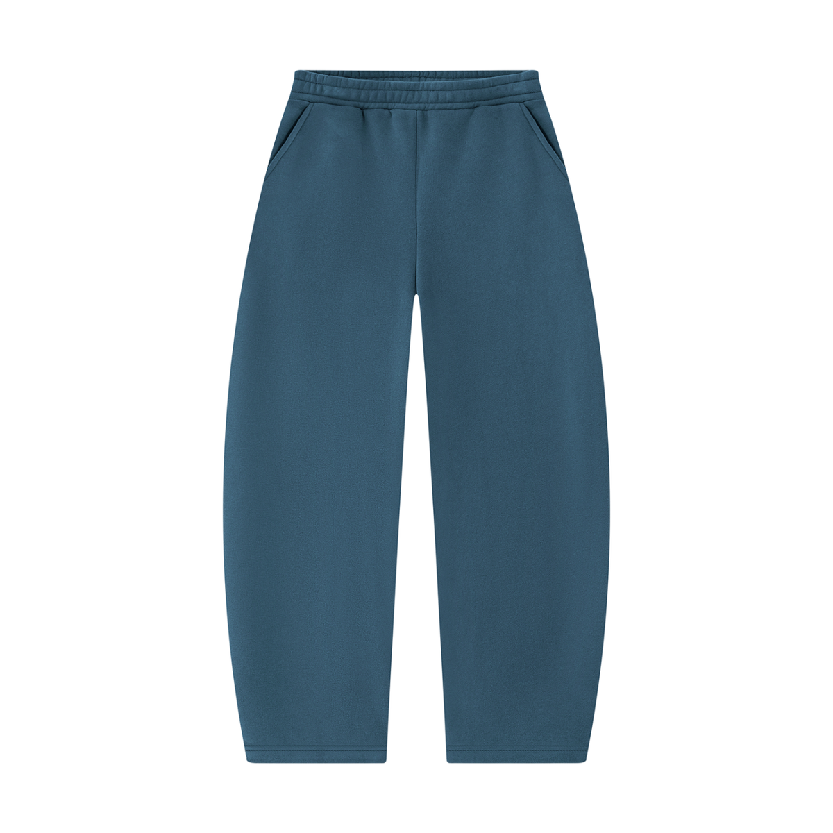 Unisex Barrel Leg Sweatpants in haze blue