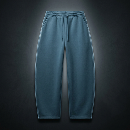 Unisex Barrel Leg Sweatpants
