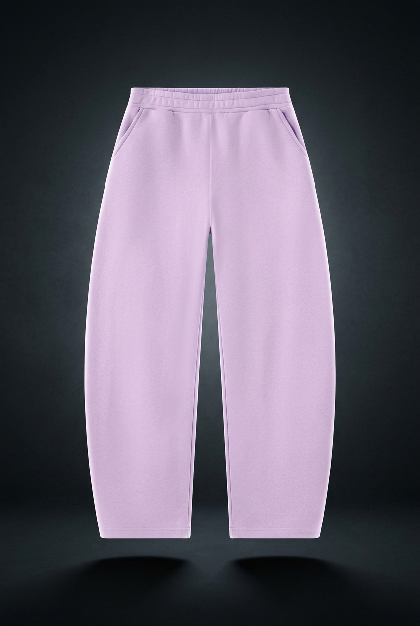 Unisex Barrel Leg Sweatpants