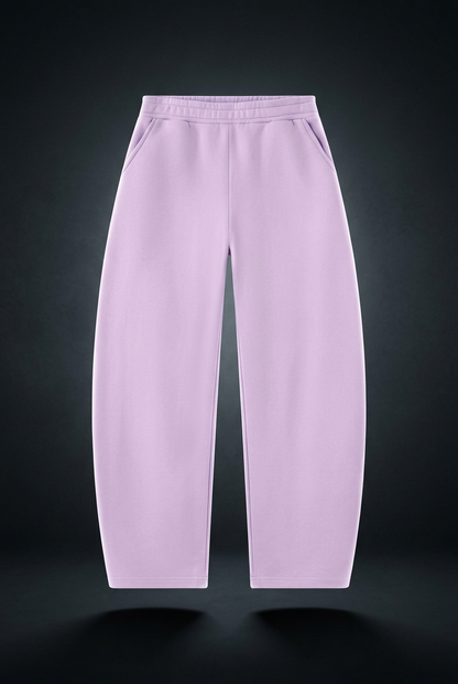 Unisex Barrel Leg Sweatpants