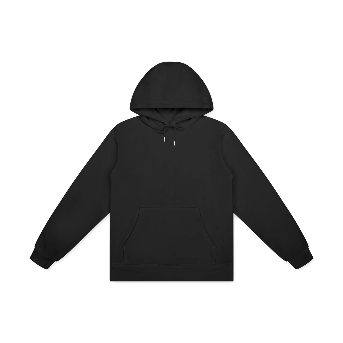 Unisex Basic 100% Cotton Hoodie in black beauty