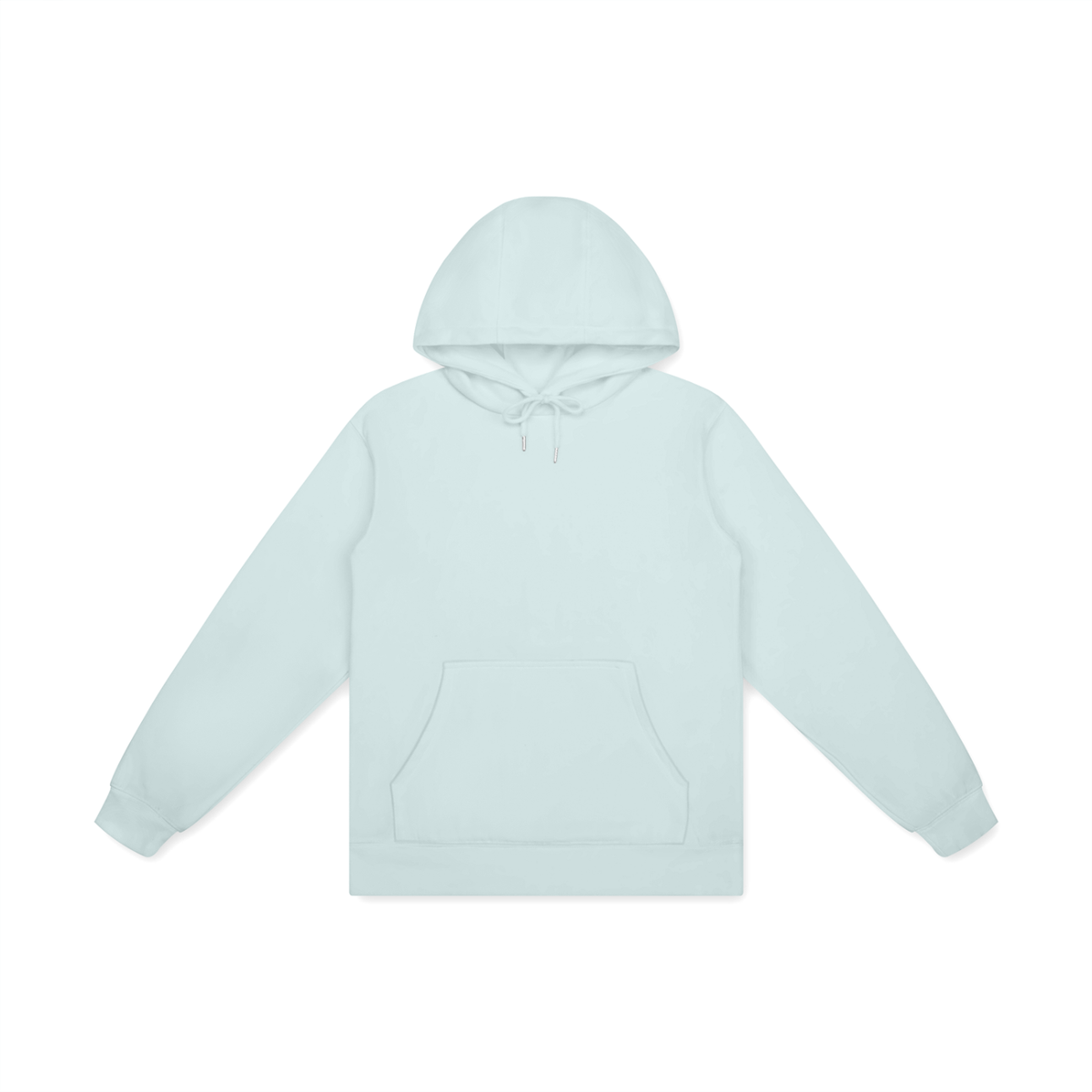 Unisex Basic 100% Cotton Hoodie in ice water