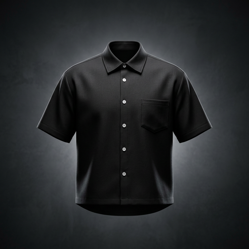 Unisex Boxy Heavyweight Short Sleeve Shirt