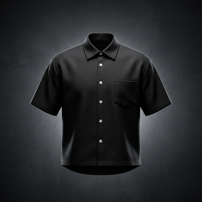 Unisex Boxy Heavyweight Short Sleeve Shirt