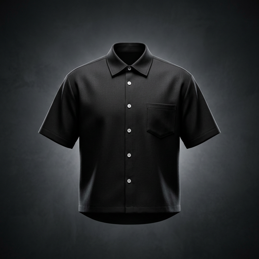 Unisex Boxy Heavyweight Short Sleeve Shirt