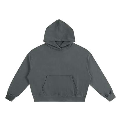 Unisex Boxy Oversized Hoodie in gray