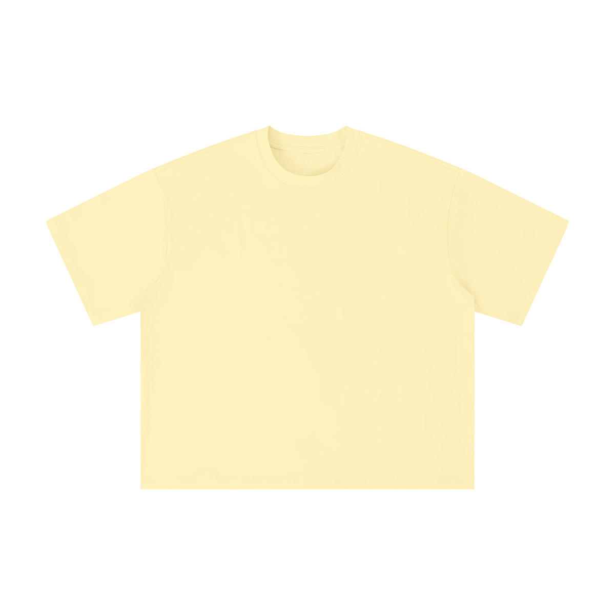 Unisex Boxy Oversized T-Shirt in apricot