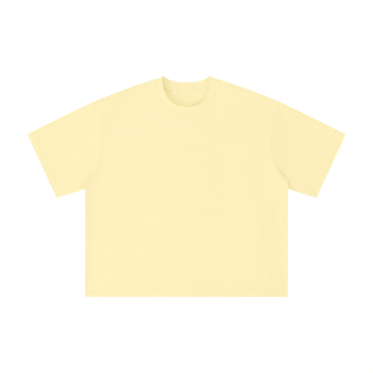Unisex Boxy Oversized T-Shirt in apricot