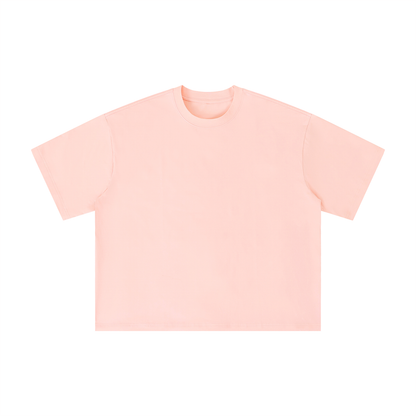 Unisex Boxy Oversized T-Shirt in pink