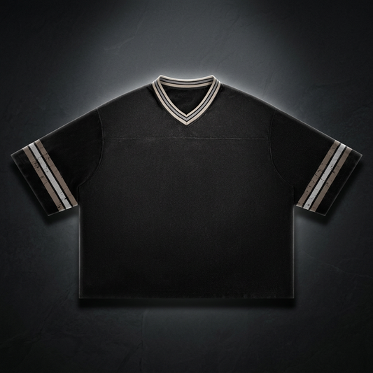 Unisex Boxy Striped Soccer Jersey