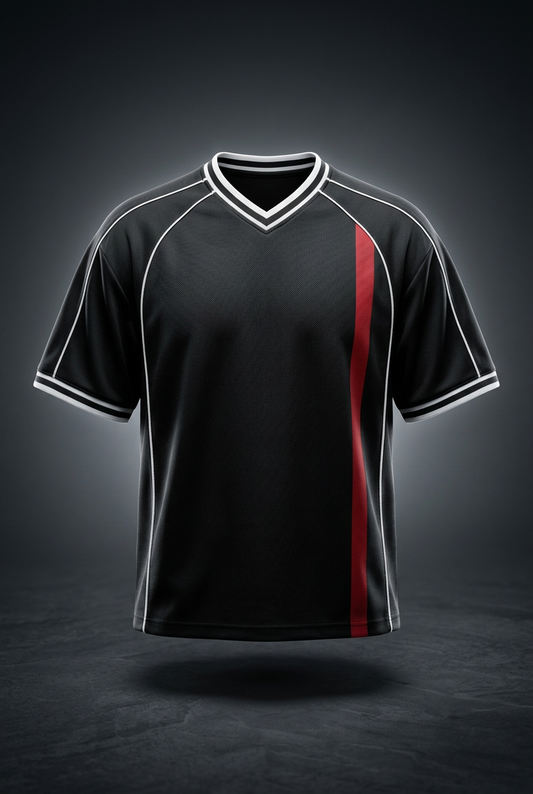 Unisex Boxy V-Neck Soccer Jersey