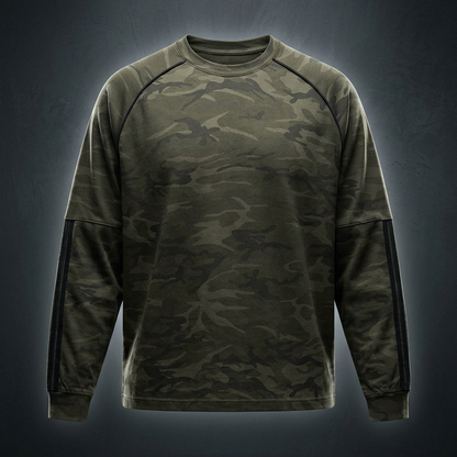 Unisex Camo Loose Long Sleeve T-Shirt