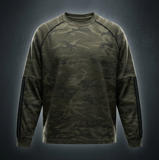 Unisex Camo Loose Long Sleeve T-Shirt