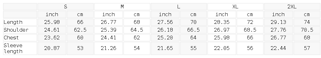 Size chart for the Unisex Camo Waffle Raw Edge T-Shirt