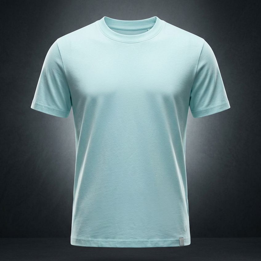 Unisex Classic Crew Neck Cotton T-Shirt