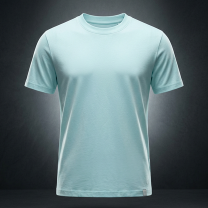Unisex Classic Crew Neck Cotton T-Shirt