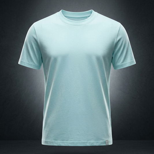 Unisex Classic Crew Neck Cotton T-Shirt
