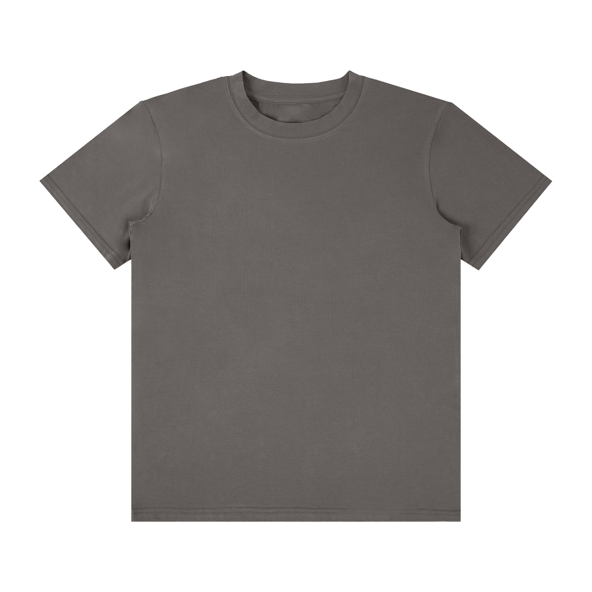 Unisex Classic Crew Neck Cotton T-Shirt in pirate black
