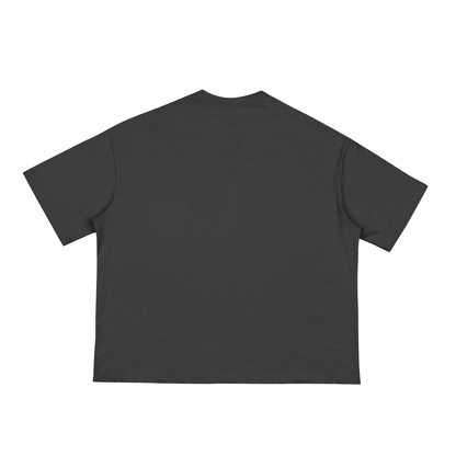 Unisex Classic Loose Boxy Tee in black, alternate angle