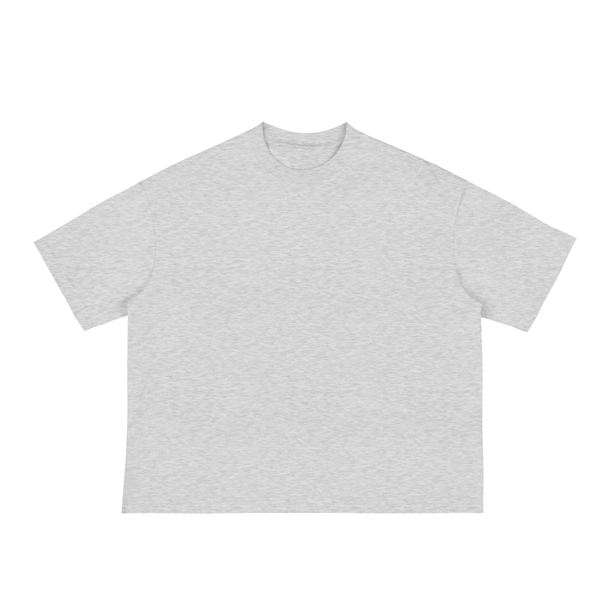 Unisex Classic Loose Boxy Tee in flower gray