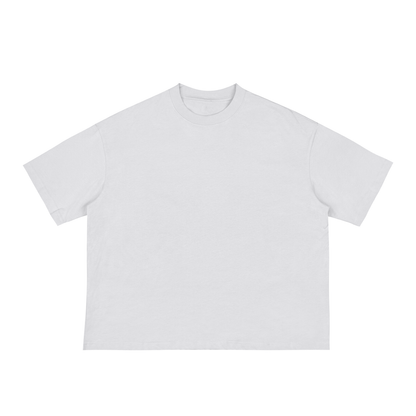 Unisex Classic Loose Boxy Tee in white